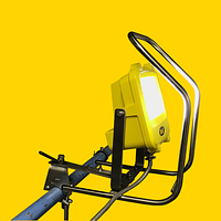 Deploying hazardous area temporary lighting securely where it's needed