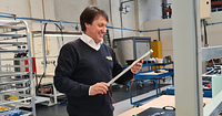 Wolf Operations Director Grant Shires in the Sheffield factory