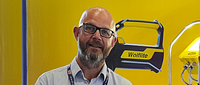 Miles Jackson, Wolf's Sales and Marketing Director, pictured at the 2022 ADIPEC show in Abu Dhabi, the United Arab Emirates