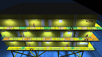 Directional Linear Optics (DLO) supplies consistent and even light which, as well as reducing glare to a minimum, can help reduce the number of lights required to achieve target lighting levels and reduce ongoing costs