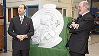 Prince Edward, HRH the Earl of Wessex and John Jackson, Wolf Safety Chairman