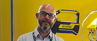 Miles Jackson, Wolf's Sales and Marketing Director, pictured at the 2022 ADIPEC show in Abu Dhabi, the United Arab Emirates
