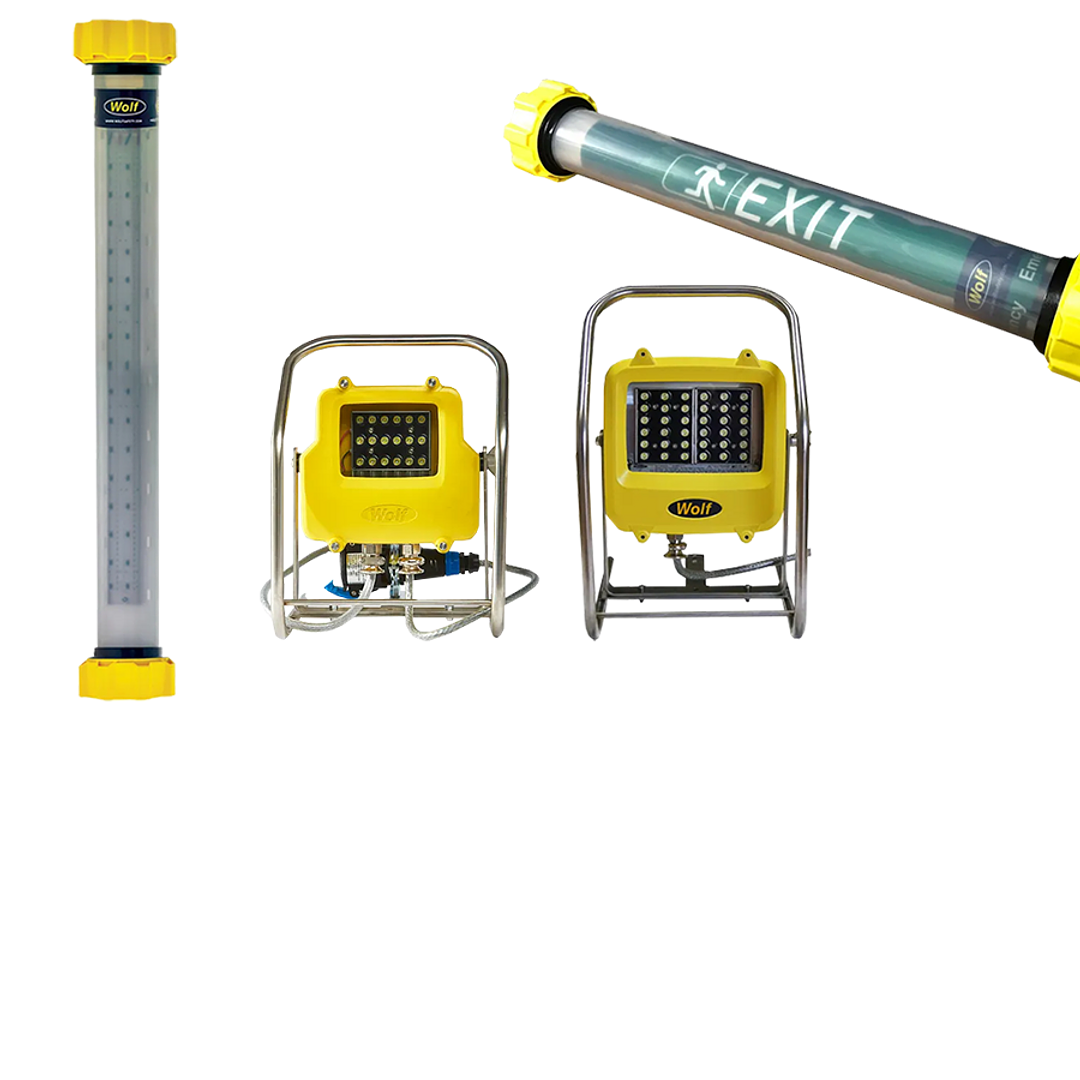 TEMPORARY LIGHTING Wolf Safety