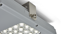 The LHX Highbay is supplied with a ceiling mount kit